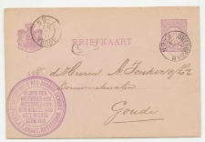 Briefkaart Rotterdam 1887 - Cement