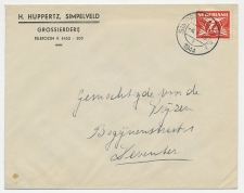 Firma envelop Simpelveld 1944 - Grossierderij