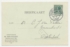 Firma briefkaart Scheveningen 1927 - Apotheek