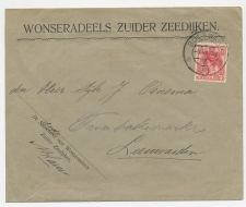 Envelop Bolsward 1918 - Wonseradeels  Zuider Zeedijken