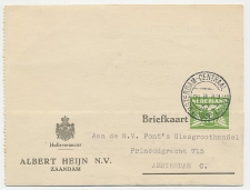 Firma briefkaart Zaandam 1936 - Albert Heijn