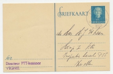 Veghel - Zwolle 1950 - Afzender Directeur Postkantoor 