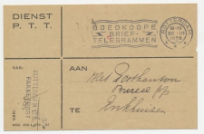 Dienst PTT Rotterdam - Enkhuizen 1936 - Pakketpost