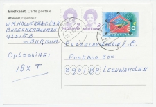 Briefkaart Burgum 1998 - Bijfrankering t.b.v. Goede doel