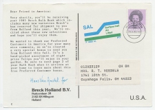 Em. Beatrix Hillegom - USA 1985 - Directmail