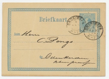 Briefkaart G. 10 Firma Blinddruk Groningen 1878