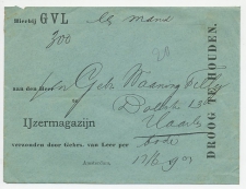 Amsterdam - Haarlem 1904 - Begeleidingsbrief