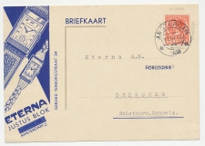 Briefkaart Amsterdam 1938 - Horloge / Eterna