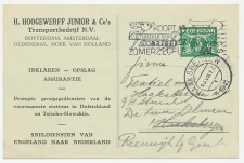 Firma briefkaart  Amsterdam 1941 - Transportbedrijf