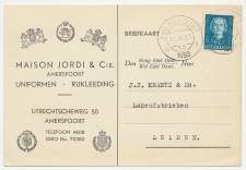 Firma briefkaart  Amersfoort 1950 - Uniformen / Rijkleding