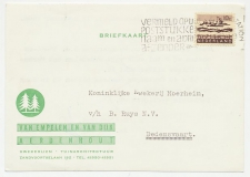 Firma briefkaart  Aerdenhout 1964 - Kwekerij