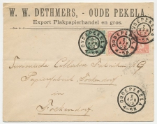 Firma envelop Oude Pekela 1902 - Papierhandel