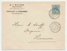 Firma envelop Amersfoort 1903 - Ventilatie / Verwarming