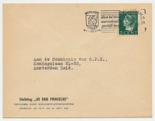 Envelop Amsterdam 1946 - Oorlogspleegkinderen