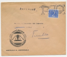 Envelop Amsterdam 1947 - Vakgroep Kermisinrichtingen