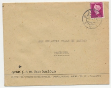 Firma envelop Axel 1948 - Houtzagerij