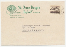 Firma briefkaart Berum 1965 - Boomkwekerij