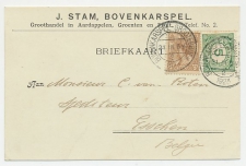 Firma briefkaart Bovenkarspel 1923 - Aardappelen / Groenten 