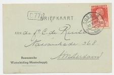 Firma briefkaart Bussum 1925 - Waterleiding Maatschappij