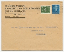 Firma envelop Bedum 1957 - Melkfabriek