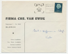 Firma envelop Blerick 1960 - Instalateur