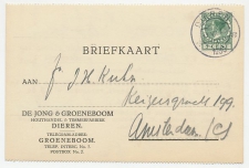 Firma briefkaart Dieren 1930 - Houthandel