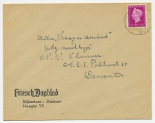 Firma envelop Dokkum 1948 - Friesch Dagblad