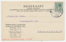 Firma briefkaart Enschede 1933 - Bouwhandel