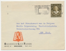 Firma envelop Enschede 1949 - Twijnerij