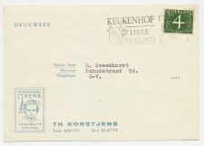 Firma briefkaart Den Haag 1962 - Postzegelhandel Irene