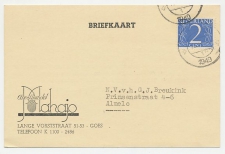 Firma briefkaart Goes 1949 - Groothandel