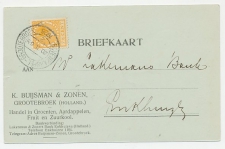 Firma briefkaart Grootebroek 1926 - Groenten / Aardappelen 