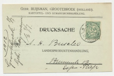 Firma briefkaart Grootebroek 1912 - Groenten / Aardappelen 