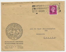 Envelop Den Haag 1948 - Dierenbescherming / Leeuw / Adelaar