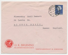 Firma envelop Gorinchem 1964 - Bloemenmagazijn / Fleurop