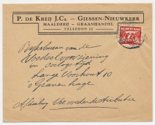 Firma envelop Giessen Nieuwkerk 1941 - Maalderij / Graanhandel