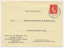 Firma briefkaart Hazerswoude 1948 - Manufacturen