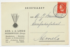 Firma briefkaart Hazerswoude 1948 - Manufacturen