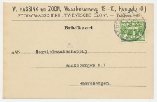 Firma briefkaart Hengelo 1940 - Stoomwasserij