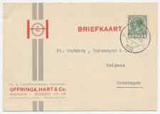 Firma briefkaart Hoorn 1932 - IJzerhandel