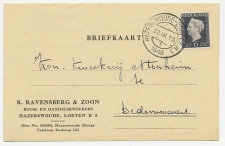 Firma briefkaart Hazerswoude 1948 - Boomkwekerij