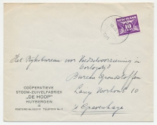 Firma envelop Huybergen 1941 - Stoom Zuivelfabriek