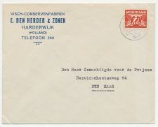 Firma envelop Harderwijk 1942 - Vis conservenfabriek