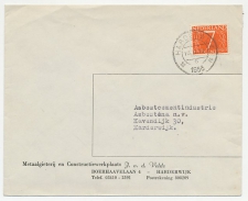 Firma envelop Harderwijk 1956 - Metaalgieterij