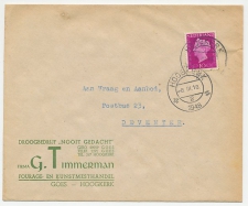 Firma envelop Hoogkerk 1948 - Fourage / Kunstmest