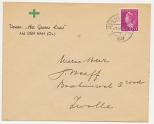 Envelop Den Ham 1947 - Groene Kruis