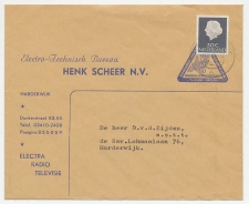 Firma envelop Harderwijk 1966 - Electra / Radio / Televisie     