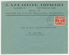 Firma envelop IJzendijke 1943 - Rolluiken / Markiezen