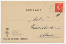 Firma briefkaart Kerkdriel 1947 - Manufacturen / Bijl  / Bij