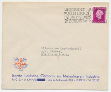 Firma envelop Leiden 1948 - Chroom / Metaal / Eend